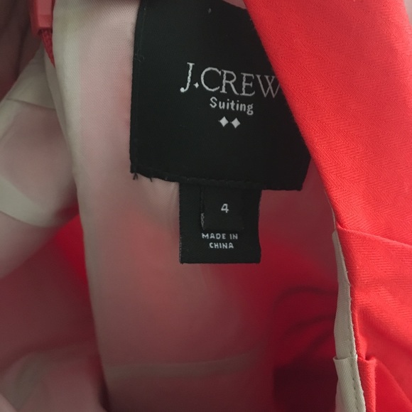 J.Crew Shift Dress Coral Orange - Picture 4 of 4